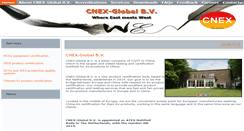 Desktop Screenshot of cnex-global.com