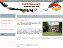 Tablet Screenshot of cnex-global.com